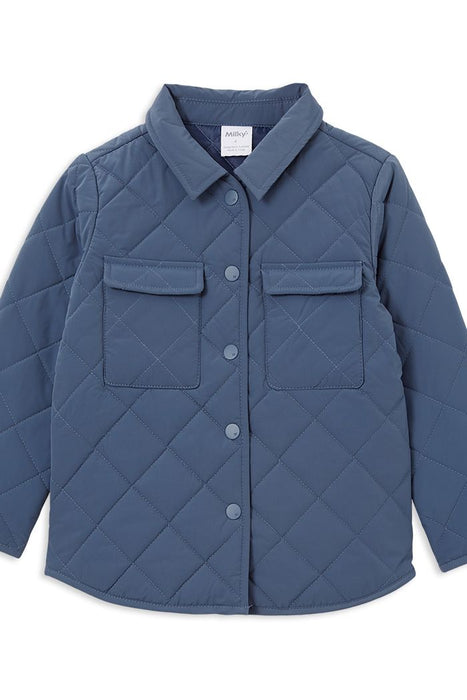 MILKY - QUILTED OVERSHIRT