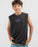 RIP CURL SHRED ROCK MUSCLE - WASHED BLACK