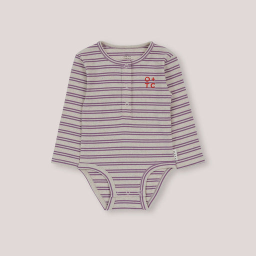 OLIVE AND THE CAPTAIN - VIOLA STRIPE LS BODYSUIT