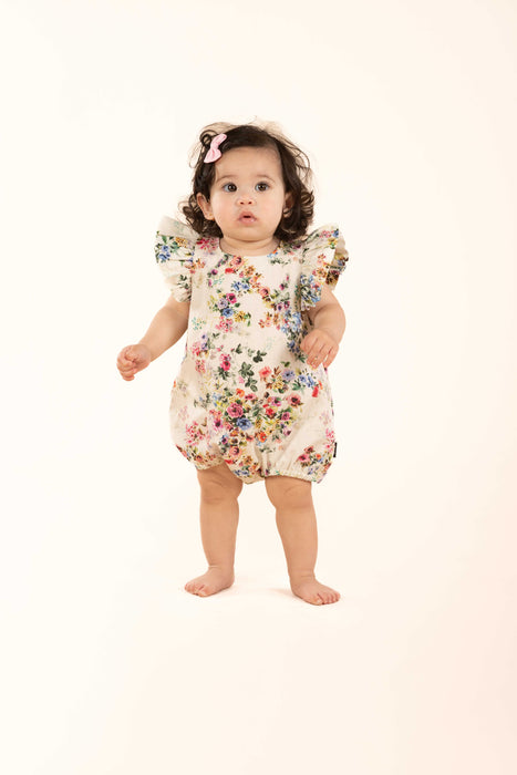 ROCK YOUR BABY Wild Meadow Bubble Bodysuit - Floral
