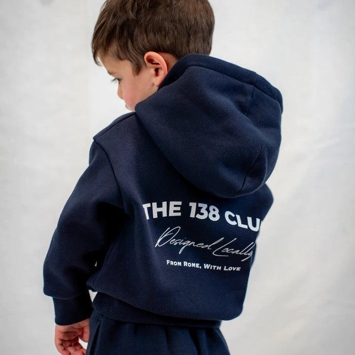 THE 138 CLUB KIDS TRACKSUIT SET - NAVY
