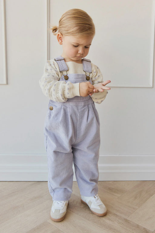 JAMIE KAY - BLAIR CORD OVERALL LILAC DUST
