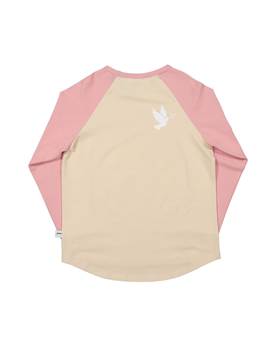 KISSED BY RADICOOL - BUNNY BUTTERFLY LS TEE