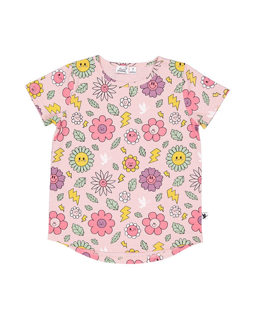 RADICOOL -  SMILEY FLOWERS TEE