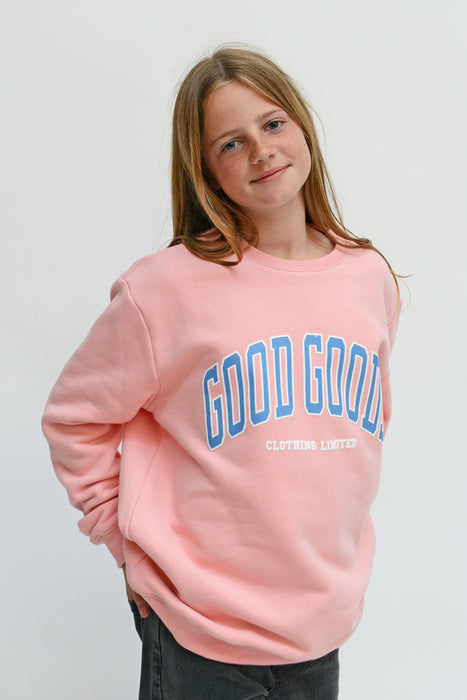 GOOD GOODS - BILLY CREW COLLEGE TWO TONE PEACH
