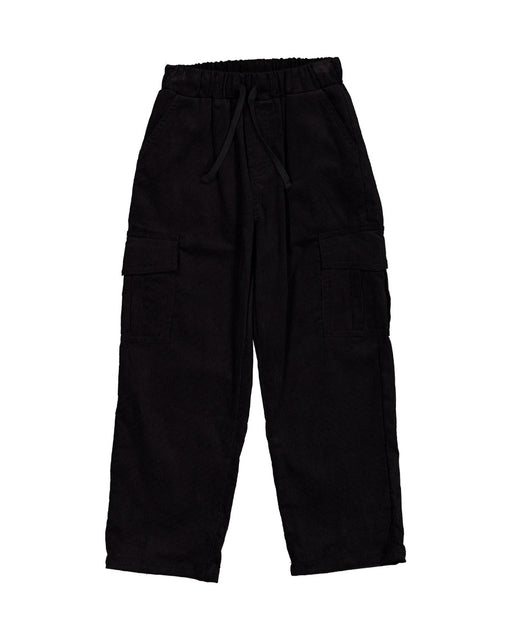 RADICOOL - SKATER CARGO CORD PANT BLACK