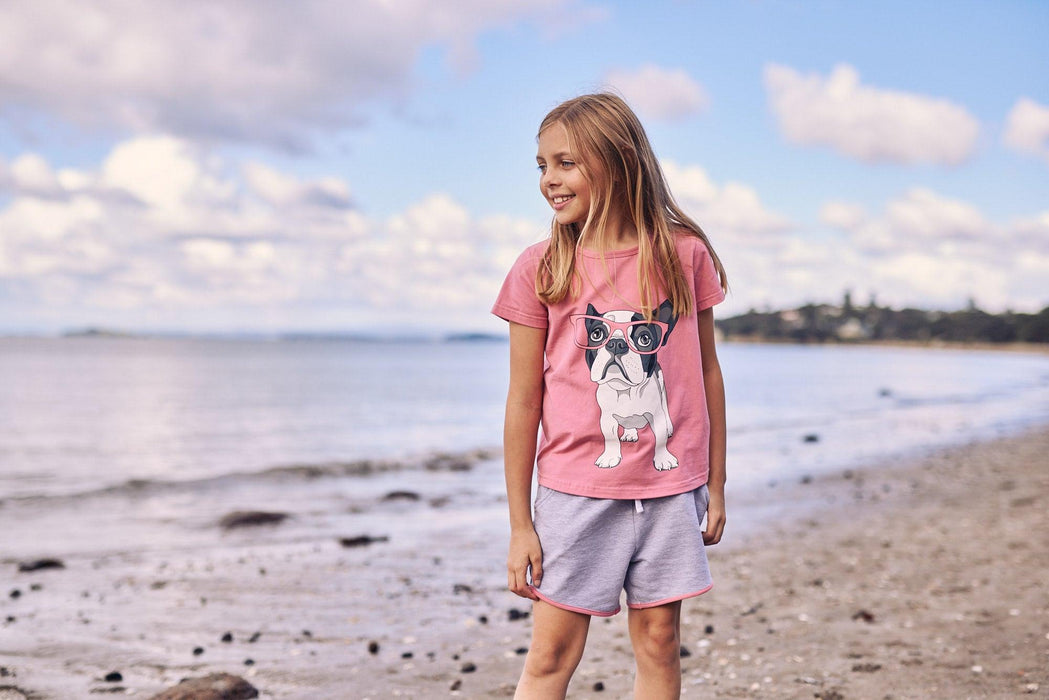 KISSED BY Penny The Puppy Tee - The Kids Store