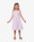 THE GIRL CLUB Dress Poplin Cotton Summer Play - Pink Stripe - The Kids Store