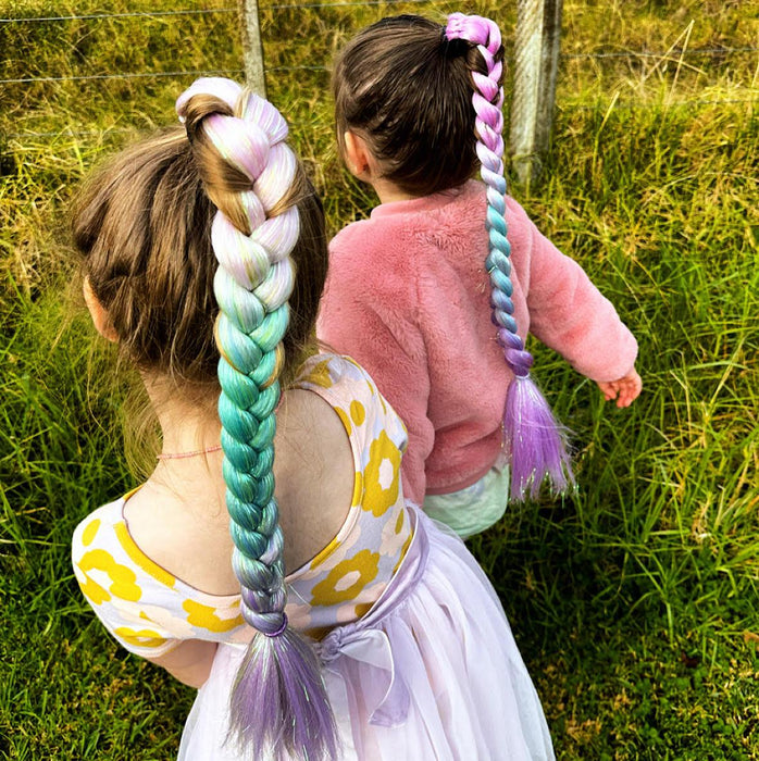 THE NEON MERMAID Straight Ponytail - Cool Waters - The Kids Store
