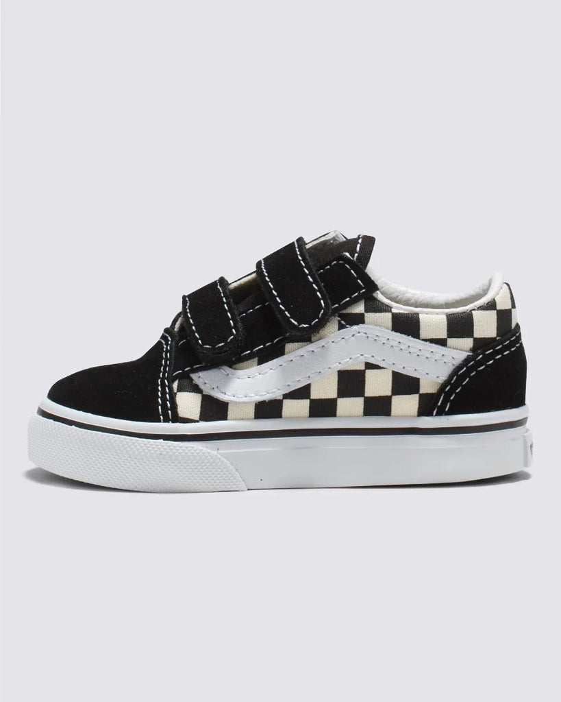 VANS Old Skool V Primary Check Black White