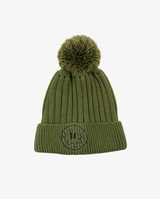 BAND OF BOYS - GREEN SQUIGGLE SMILE BEANIE