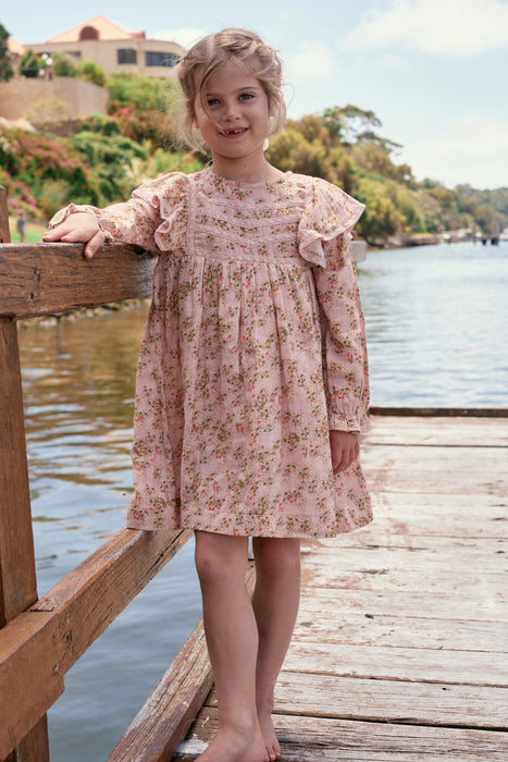 ALEX AND ANT SIBELLA DRESS BABY BLOOM - The Kids Store