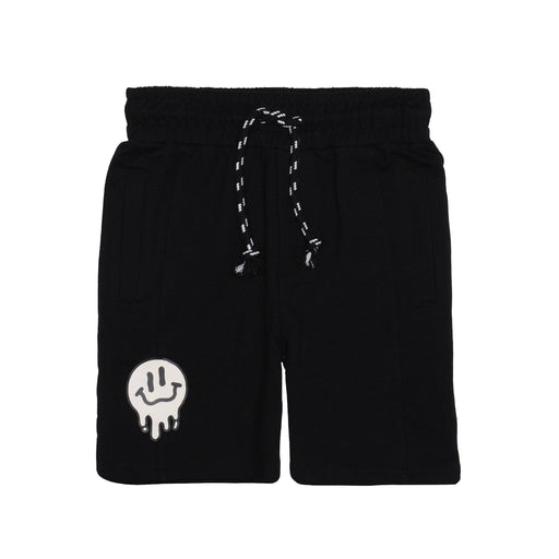 BAND OF BOYS Shorts Drippin In Smiles - Black - The Kids Store