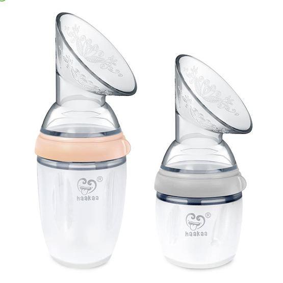 HAAKAA SILICONE BREASTPUMP & SILICONE CAP 160ML GEN .3 - The Kids Store