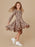 HUXBABY JAGUAR LONG SLEEVE SWING DRESS MAPLE SUGAR - The Kids Store