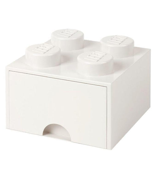 LEGO DESK DRAWER 4 KNOB LARGE - WHITE - The Kids Store
