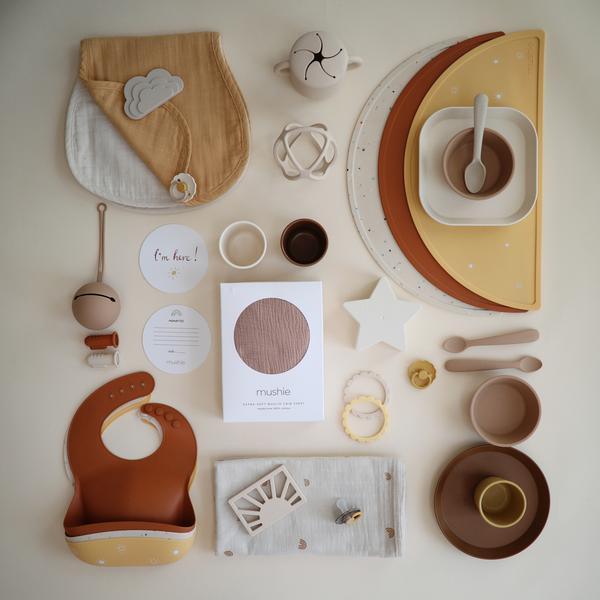 MUSHIE SILICONE PLACE MAT - SUN ORANGE - The Kids Store