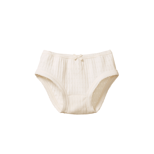 NATURE BABY KNICKERS POINTELLE NATURAL - The Kids Store