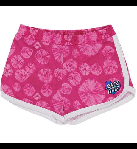 SANTA CRUZ Swim Shorts - Gradient Heart Dot - Orchid Tie-Dye - The Kids Store