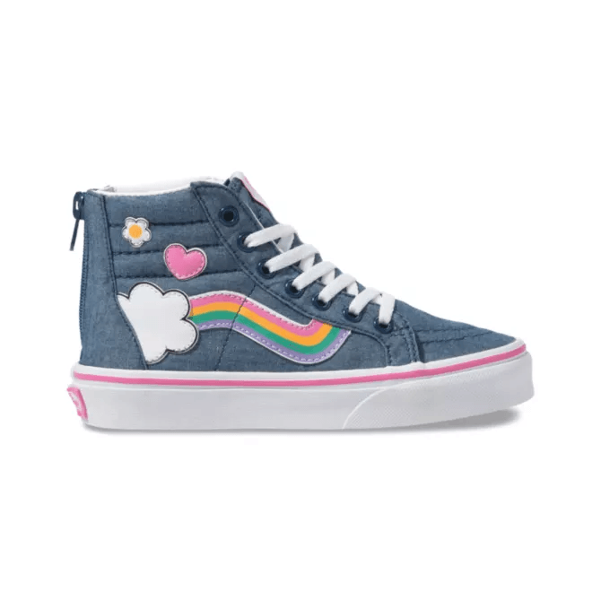 Rainbow 2024 vans stripe