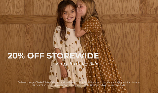Long Weekend 20% Off