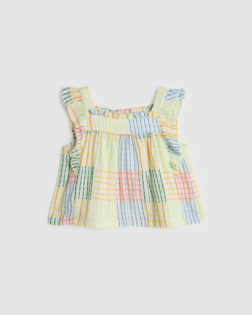 ALEX & ANT - BRENDA TOP MULTI GINGHAM