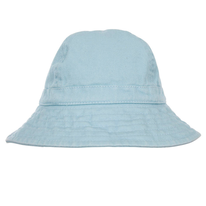 ACORN - BLUE WIDE BRIM INFANT HAT