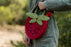 ACORN - STRAWBERRY STRAW BAG