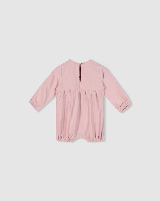 ALEX & ANT - BUNNY PLAYSUIT HAPPY PINK