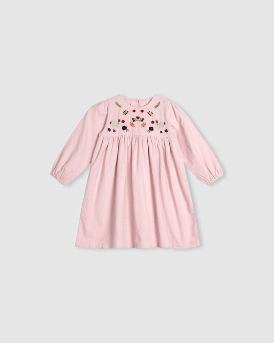 ALEX & ANT - BUNNY DRESS HAPPY PINK