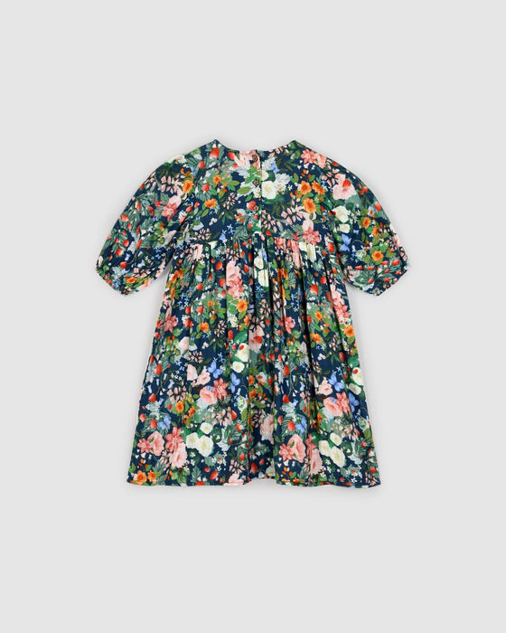 ALEX & ANT - LILLY SMOCK DRESS STRAWBERRY NAVY