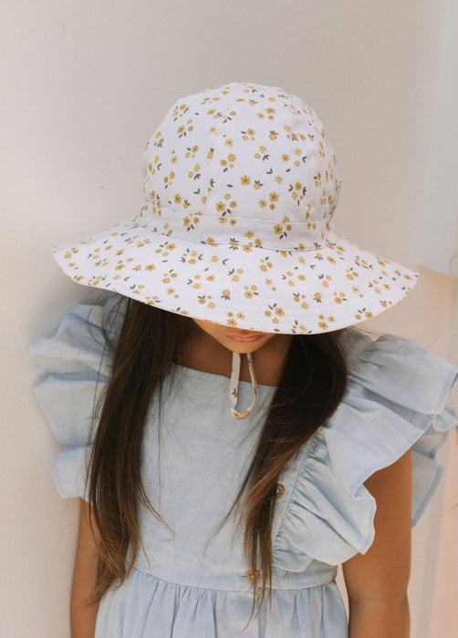 ACORN - AMBER BLOOMS WIDE BRIM SUNHAT