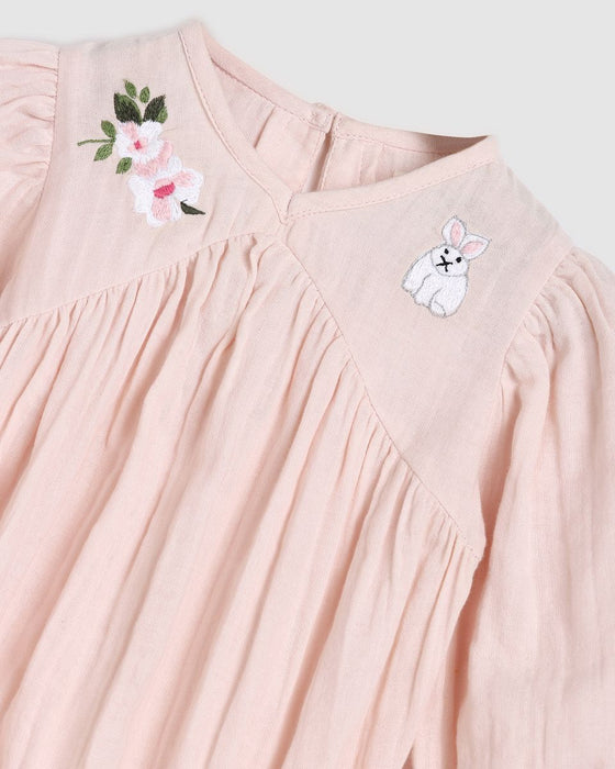 ALEX & ANT - FLOWER PLAYSUIT BLUSH PINK