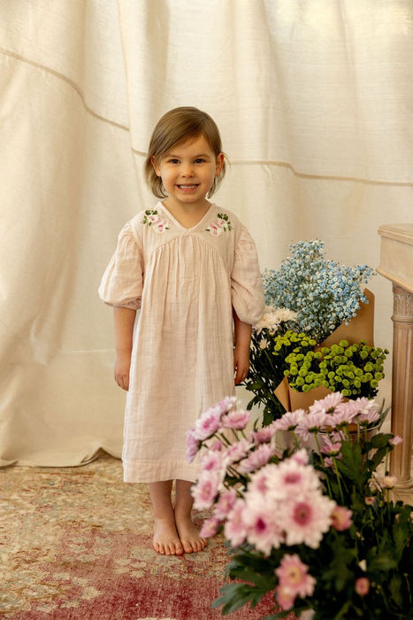 ALEX & ANT - FLOWER DRESS BLUSH PINK