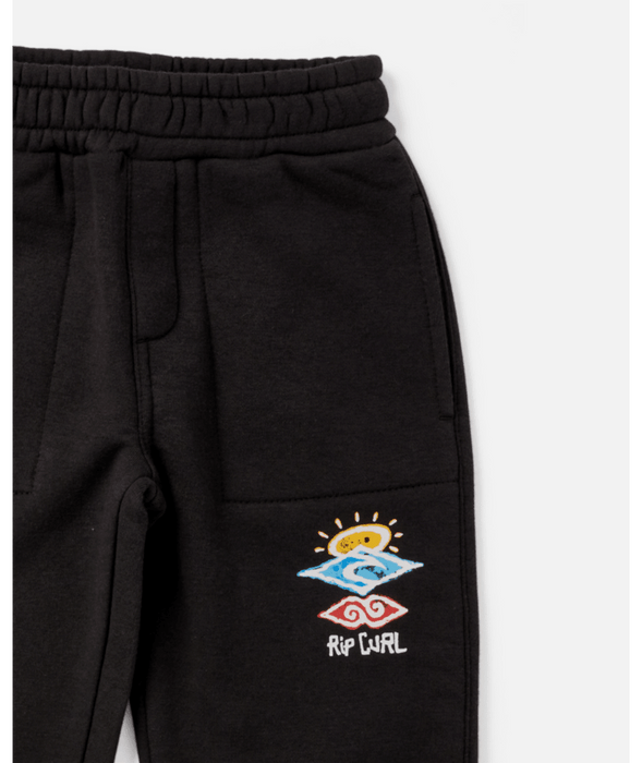 RIP CURL - ICONS OF SHRED TRACKPANT WASHED BLACK