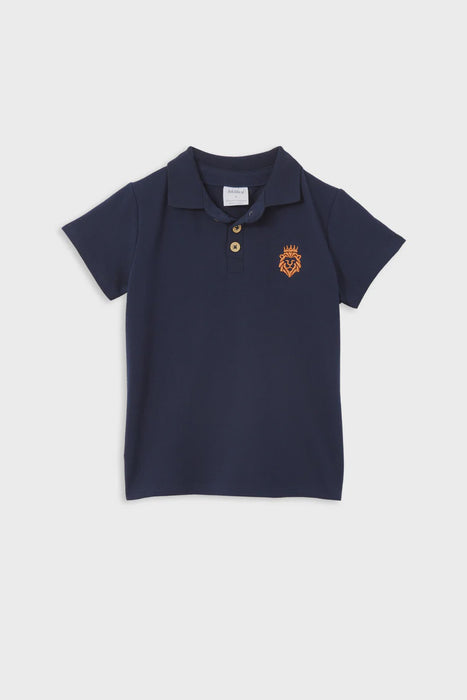 MILKY - INDIGO LION POLO