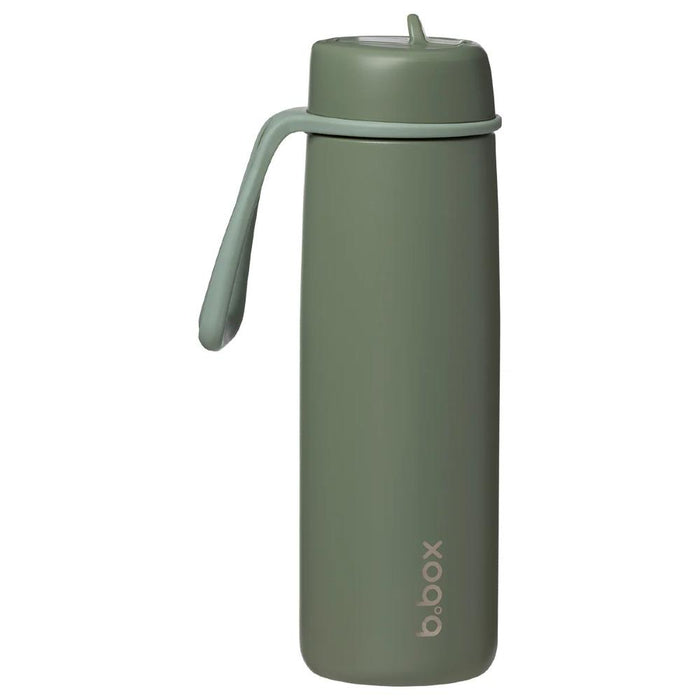 B.BOX INSULATED FLIP TOP DRINK BOTTLE 690ML OLIVE