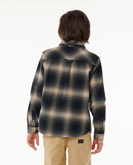 RIP CURL - COUNT FLANNEL SHIRT TAUPE