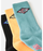 RIP CURL - LOGO CREW SOCKS 3PACK