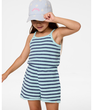 RIP CURL - PARADISE BOBBI ROMPER BLUE