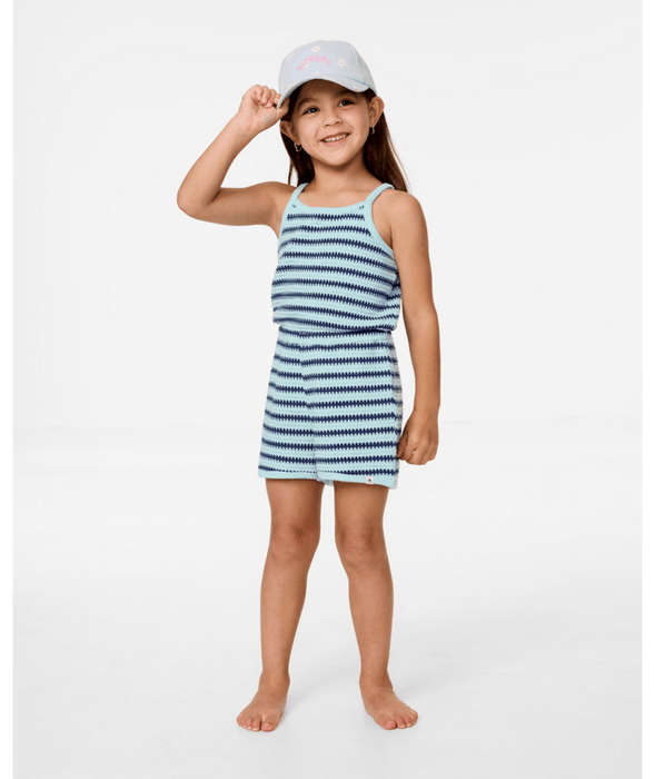 RIP CURL - PARADISE BOBBI ROMPER BLUE