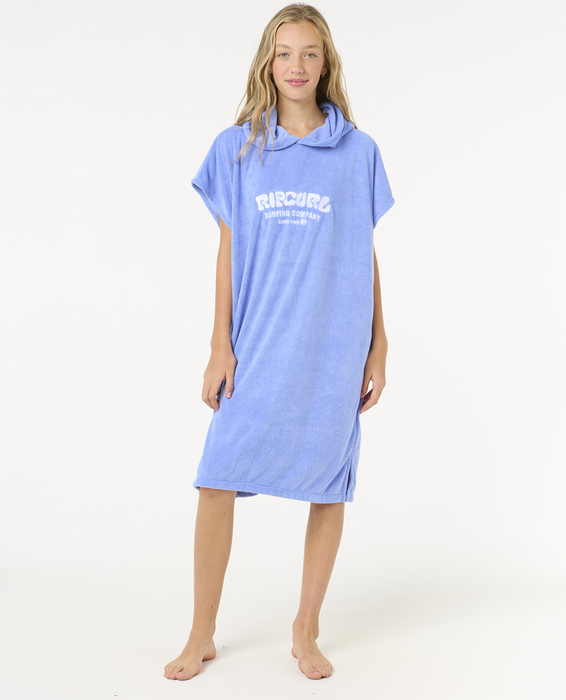 RIP CURL - CLASSIC SURF HOODED TOWEL BLUE