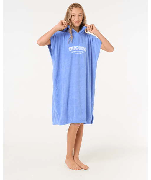 RIP CURL - CLASSIC SURF HOODED TOWEL BLUE