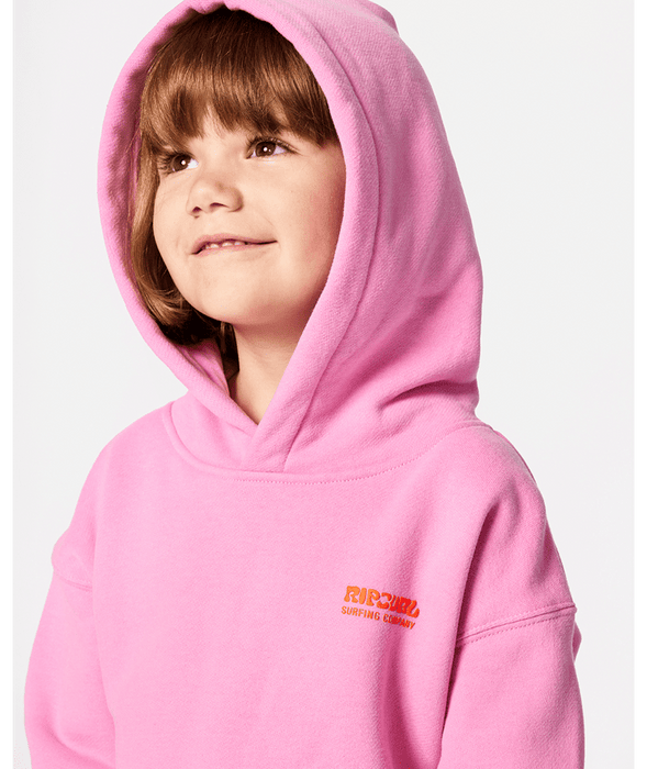 RIP CURL - SURF PUFF HERITAGE HOOD HOT PINK