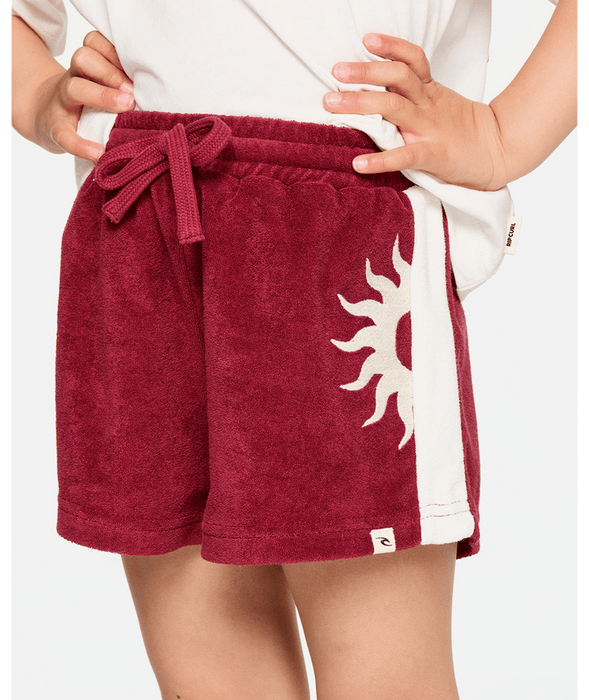 RIP CURL - ROAD TRIP TERRY SHORTS PLUM