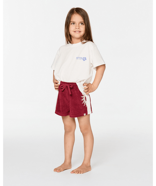 RIP CURL - ROAD TRIP TERRY SHORTS PLUM
