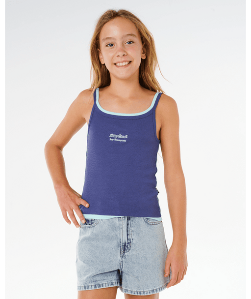 RIP CURL - TABBY DENIM SHORTS VINTAGE BLUE