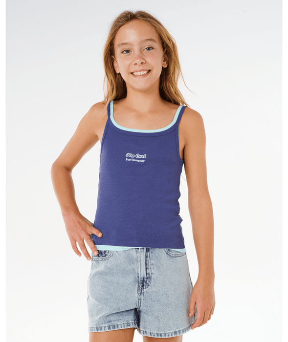RIP CURL - TABBY DENIM SHORTS VINTAGE BLUE