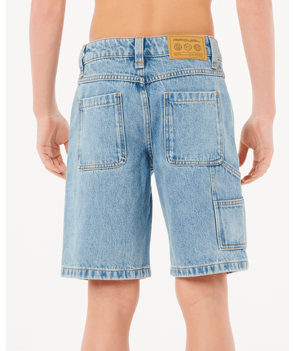 RIP CURL - HYPED UP DENIM WALKSHORT WASHED BLUE