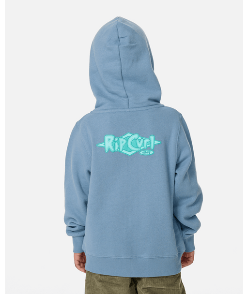 RIP CURL - RIDE THE WAVE Z/T FLEECE FADED DENIM